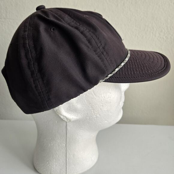 Sunday Golf Crushable‎ Golf Adjustable Black Hat “Fore The Weekend” Rope - Picture 6 of 9